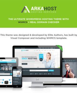 Arka Host WHMCS Hosting Shop Corporate Theme