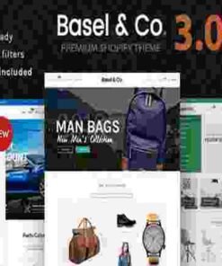 Basel GPL Theme Responsive eCommerce Theme 5.9.2