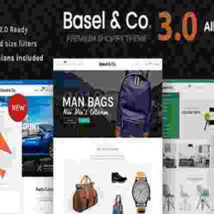 Basel GPL Theme Responsive eCommerce Theme 5.9.0