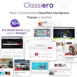 Classiera Classified Ads WordPress Theme