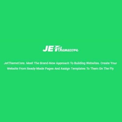 JetThemeCore For Elementor Plugin