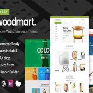 WoodMart Theme GPL Multipurpose Responsive WooCommerce WP Website
