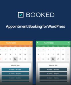 Booked Appointment Booking for WordPress