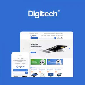 Digitech Technology Theme for WooCommerce WordPress