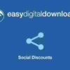 Easy Digital Downloads Social Discounts Addon 2.0.5 GPL 2 Easy Digital Downloads Social Discounts Addon GPL