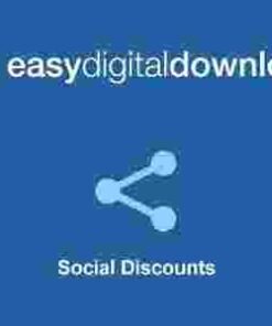 Easy Digital Downloads Social Discounts Addon GPL