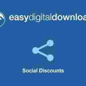Easy Digital Downloads Social Discounts Addon GPL