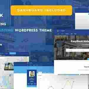 EasyBook Theme GPL Hotel Booking, Directory & Listing WordPress Theme