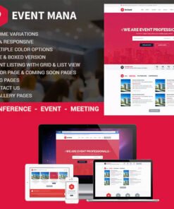 Event Management WordPress Theme