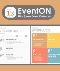 EventOn WordPress Event Calendar Plugin