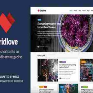 Gridlove Theme GPL News Portal & Magazine WordPress Websites