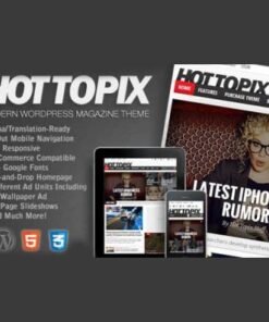 Hot Topix Modern WordPress Magazine Theme