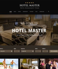 Hotel WordPress Theme For Hotel Booking Hotel Master