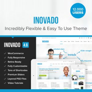 Inovado Retina Responsive Multi-Purpose Theme