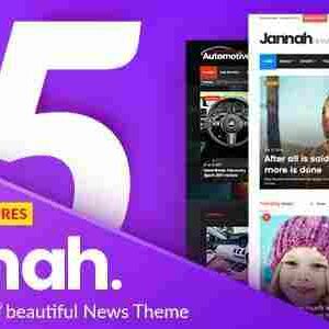 Jannah News Newspaper Magazine News AMP BuddyPress GPL Theme