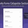 Jetsloth Gravity Forms Collapsible Sections Addon GPL 1.4.2