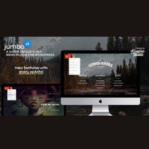 Jumbo A 3-in-1 full-screen menu for WordPress