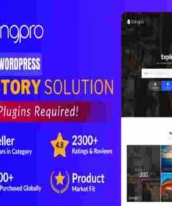 ListingPro Theme GPL WordPress Directory Websites