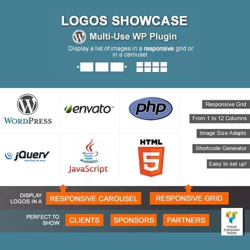 Logos Showcase Multi-Use Responsive WP Plugin 2.0.7 - Best GPL ...