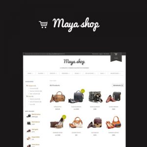 MayaShop A Flexible Responsive e-Commerce Theme