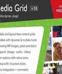 Media Grid GPL WordPress Responsive Portfolio Plugin