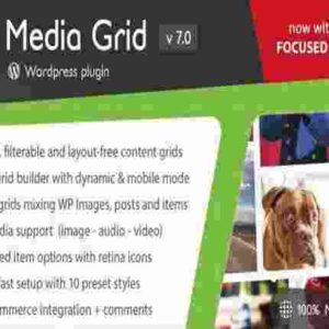 Media Grid GPL WordPress Responsive Portfolio Plugin