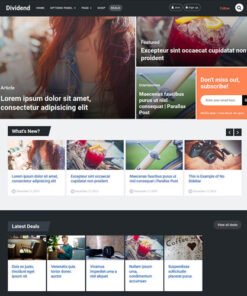 MyThemeShop Dividend WordPress Theme