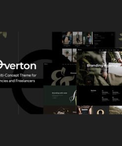 Overton Creative Theme for Agencies and Freelancers