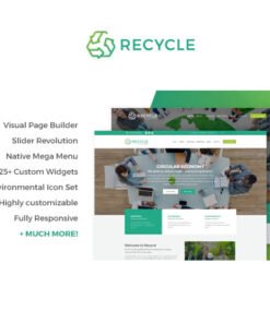 Recycle Environmental & Green Business WordPress Theme