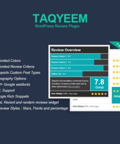 Taqyeem WordPress Review Plugin