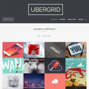 UberGrid responsive grid builder for WordPress
