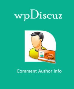 wpDiscuz Comment Author Info