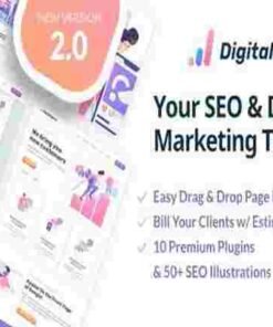 SEO WP Digital Marketing Agency & Social Media Company Theme 3.10.1