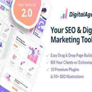 SEO WP Digital Marketing Agency & Social Media Company Theme 3.7.4