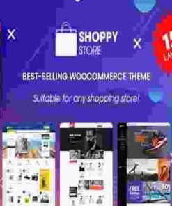 ShoppyStore Theme GPL Multipurpose Responsive WooCommerce WordPress Websites
