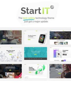 Startit – A Fresh Startup Business Theme