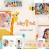 Baby Kids Theme GPL Education Primary School Children WordPress