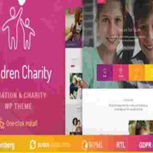 Children Charity Theme GPL Nonprofit & NGO WordPress Theme