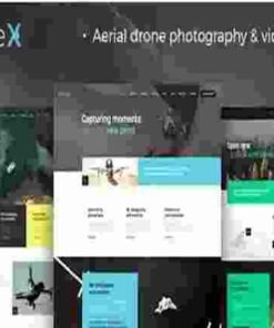 DroneX Theme GPL Aerial Photography & Videography WordPress Theme
