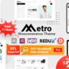 Metro Theme GPL Minimal WooCommerce WordPress Websites
