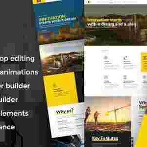 Samatex Industrial WordPress Theme