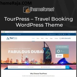TourPress – Travel Booking WordPress Theme