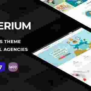 Weberium Theme GPL – Responsive WordPress Theme Tailored for Digital Agencies
