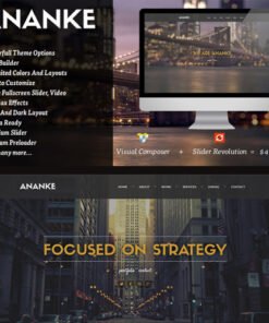 Ananke – One Page Parallax WordPress Theme
