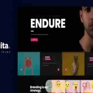 Anggita Theme GPL One Page Portfolio Theme