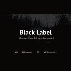 Black Label – Fullscreen Video & Image Background