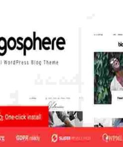 Blogosphere Theme GPL 1.2.3 Multipurpose Blogging Theme