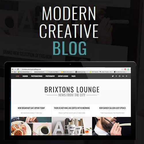 Brixton Blog – A Responsive WordPress Blog Theme