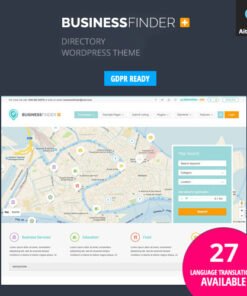 Business Finder: Directory Listing WordPress Theme