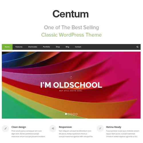 Centum – Responsive WordPress Theme